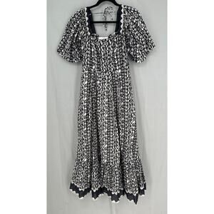 Cleobella Black and White Maxi Dress